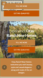 Mobile Screenshot of otayranchnewhomes.com